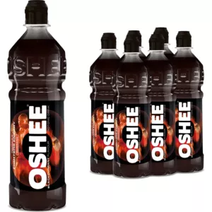 6x OSHEE Isotonic Drink czarna porzeczka 750 ml