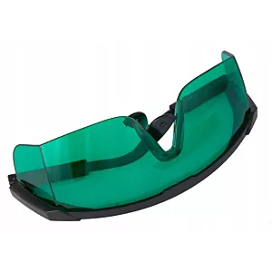 Okulary laserowe do odczytu promienia zielonego