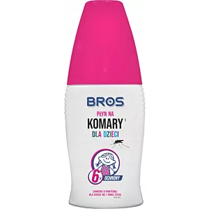 BROS Płyn na komary dla dzieci 50ml Odstraszacz