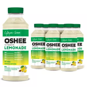6x OSHEE Vitamin Lemonade cytryna - sosna 555 ml
