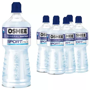 6x Woda mineralna OSHEE Sport niegazowane niskosodowa 1000 ml