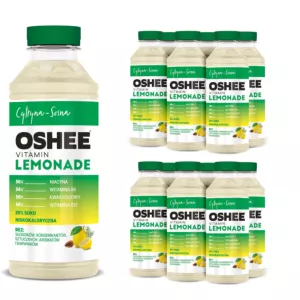 12x OSHEE Vitamin Lemonade cytryna - sosna 555 ml