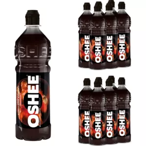 12x OSHEE Isotonic Drink czarna porzeczka 750 ml