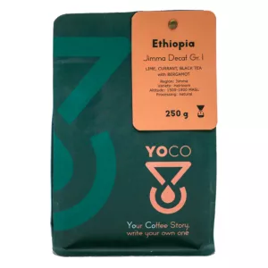 Kawa speciality w ziarnach Ethiopia Decaff 