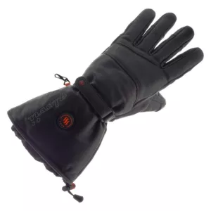 Ogrzewane skórzane rękawice narciarskie, GS5, ROZMIAR XL