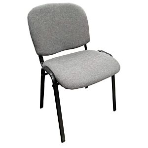Krzesło ISO szare ZM FARTA st. czarny