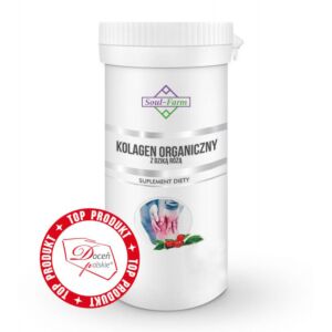 Soul-Farm Kolagen morski z dziką różą 400 mg kolagen kapsułki 34 g 60 szt.