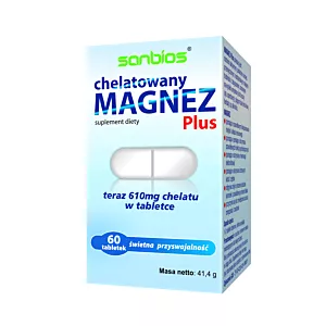 Magnez Chelatowany PLUS