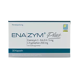 ENAZYM Plus 30 kapsułek Koenzym 1 NADH + L- Tryptofan