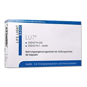 LU7 30 kapsułek Koenzym Q10 + Koenzym 1 NADH + Witamina C Preparat TCM