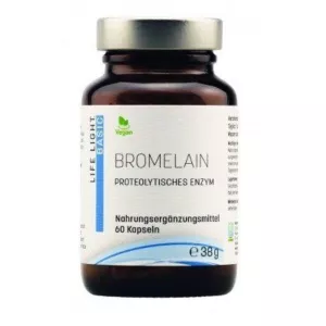 Bromelaina 60 kapsułek - Ekstrakt roślinny Bromelainy (1200 GDU/g)