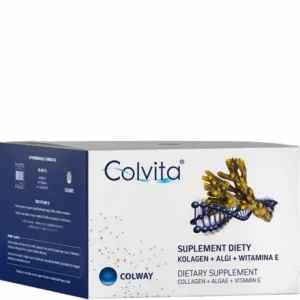 Colvita 120 kapsułek Kolagen + Alg + Witamina E