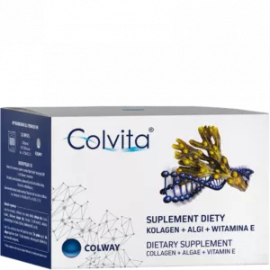 Colvita 60 kapsułek Kolagen + Algi + Witamina E