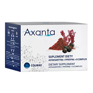 AXANTA - Astaksantyna + Piperyna + B Komplex 60 kapsułek